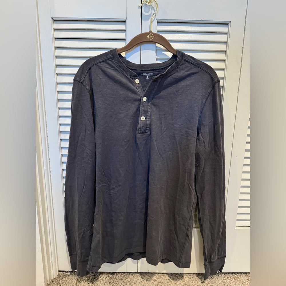 J Crew Vintage Wash Henley
